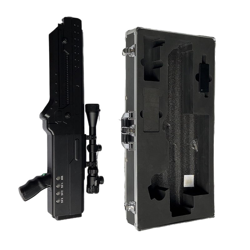  敦煌手持便携式枪型低空防御反制四通道A型