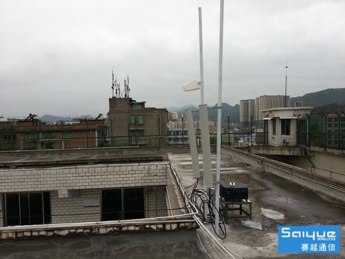  敦煌某看守所大功率手机信号屏蔽器（白噪声）案例