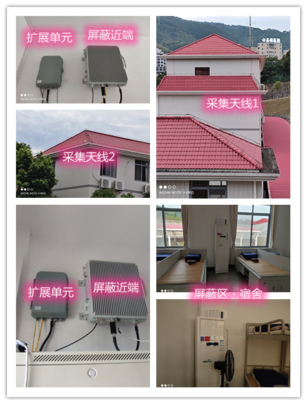  敦煌某武警部队宿舍屏蔽案例（数字信令级）